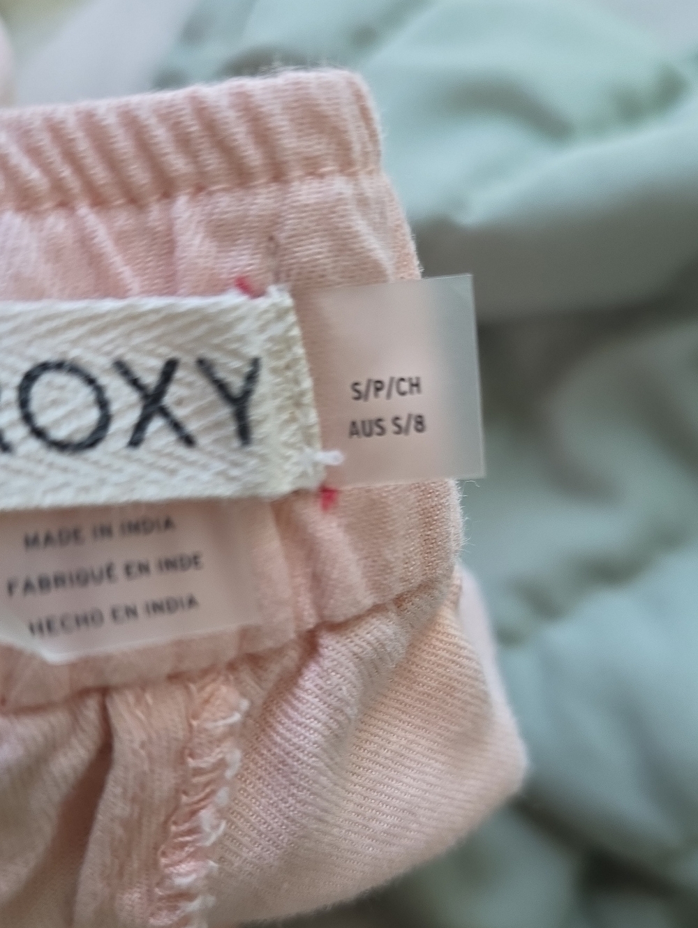 Roxy Light Pink Drawstring Athletic Shorts - Picture 5 of 5